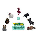7'li set (flamingo kedi eşek su samuru koç baykuş tavuk…)