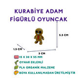 7'li set (kurabiye adam kaplumbağa köpek hipopotam ejderha karga…)