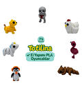 7'li set (iskelet tavuk flamingo ejderha penguen unicorn puma…)