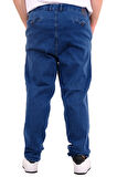 Mode XL Büyük Beden Erkek Kot Pantolon Yan Cep CHINO 18880 Açık Mavi