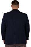 Mode XL Büyük Beden Erkek Ceket Blazer Diago 23027 Indigo