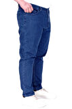 Mode XL Büyük Beden Erkek Pantolon Kot Klasik 21920 Indigo