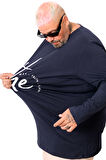 Mode XL Erkek Uzun Kol T-Shirt THE SED U25103