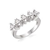 0,93ct Pırlanta Beştaş Yüzük-14k