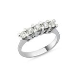 1.01ct Pırlanta Beştaş Yüzük-18k