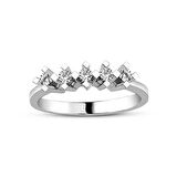 0.25Ct Pırlanta Beştaş Yüzük-18k