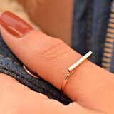 14k Altın Eklem Yüzük