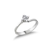 0,23Ct Pırlanta Tektaş Yüzük - 18K