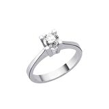 0,90Ct Pırlanta Tektaş Yüzük-18K