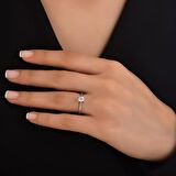 0.51ct Pırlanta Tektaş Yüzük - 18k