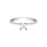 0.16ct Pırlanta Tektaş Yüzük-18k