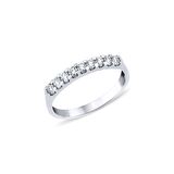 0,99ct Pırlanta Yarımtur Yüzük-14k