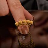 22 Ayar Altın Maraş Beştaş Yüzük