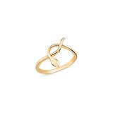 14 Ayar Altın Yılan Yüzük