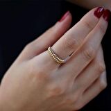 14 Ayar Altın İstiridye Yüzük