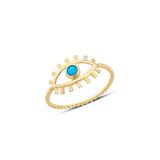 14 Ayar Altın Kirpik Model Yüzük