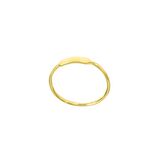 14k Altın Plaka Bar Minimal Yüzük
