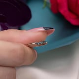14k Altın Cabaret Snow Queen Yüzük