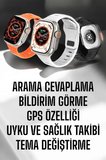 Yeni Nesil Akıllı Saat Adımsayar, GPS, Nabız Ölçer, Uyku ve Sağlık Takibi - Lisinya
