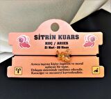 KOÇ BURCU PEMBE KUVARS DOĞALTAŞ MAKROME ÖRGÜLÜ BİLEKLİK-BURÇBİLEKLİK1
