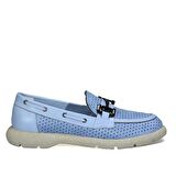 Yemeny Zincir Detaylı Mavi Casual Ayakkabı