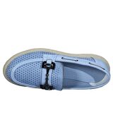 Yemeny Zincir Detaylı Mavi Casual Ayakkabı