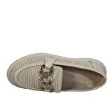 Yemeny Zincir Detaylı Nut Casual Ayakkabı-1002