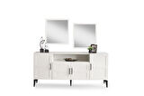 Modern Çakıl MDF Aynasız Konsol 160x43x84cm