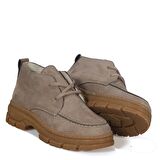 Dana Süet Bağcıklı Vizon Kadın Bot