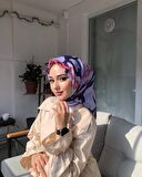 ZEN İPEK ZİNCİR DESEN EŞARP