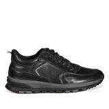 Bordolli Siyah Casual Erkek Kışlık Ayakkabı