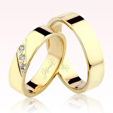 Harem Altın Sarı Altın Alyans 3003-2