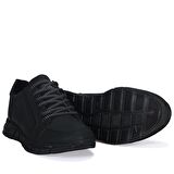 Ata Bağcıklı Siyah Casual Erkek Deri Ayakkabı