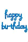 Folyo Balon HAPPY BİRTHDAY Yazılı El Yazılı Helyum Balon