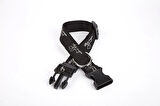 Köpek Desenli Dokuma Köpek Boyun Tasması 3 cm x 36-60 cm