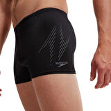 Speedo Hyperboom Placement Aquashort Erkek Yüzücü Mayosu Siyah