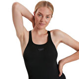 Speedo Medalist Kadın Yüzücü Mayosu Siyah