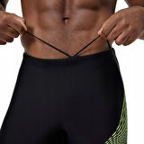 Speedo Medley Logo Jammer Erkek Mayo Şort Siyah-Yeşil
