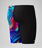 Speedo Printed Jammer Erkek Çocuk Mayosu Mavi