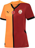 Puma 779656-01 Galatasaray 24/25 Kadın İç Saha Parçalı Forması Sarı-Kırmızı