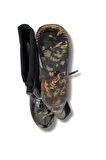 Konçlu Kadın Yağmur Çizmesi 36-40 Kamuflaj