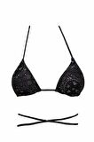 DeFacto Regular Fit Şal Desenli Bikini Üstü-Fall in Love C3176AX24SMBK81