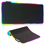 Ziyapaşateknoloji Xl Rgb Gaming Mouse Pad 14 Modlu 300X800X4MM