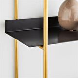 Nebilo Gold Tasarım Metal Duvar Raf