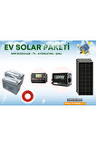 GÜNEŞ ENERJİ PAKETİ 2.4kW DAĞ EVİ HOBİ BAHÇESİ KONTEYNER EVLER