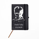 Kişiye Özel Atatürk Süliet Tasarımlı Defter