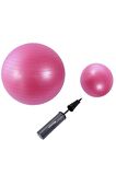 Pembe + Pilates Topu 2'li Set