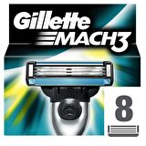 Gillette Mach 3 8'li 3 Bıçaklı Tüm Cilt Tipleri İçin Bıçak Yedeği