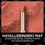 L'Oréal Paris Colors of Worth Color Riche Intense Volume Matte Ruj - 500 Beige Freedom