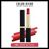 L'Oréal Paris Color Riche Intense Volume Matte Ruj - 188 Rose Activist